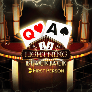 First Person Lightning Blackjack screenshot